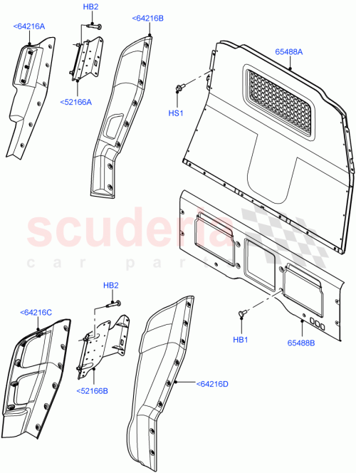 Part Diagram for Land Rover LR143432