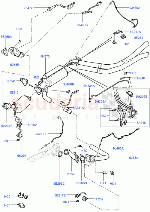 Part Diagram for Land Rover LR029095