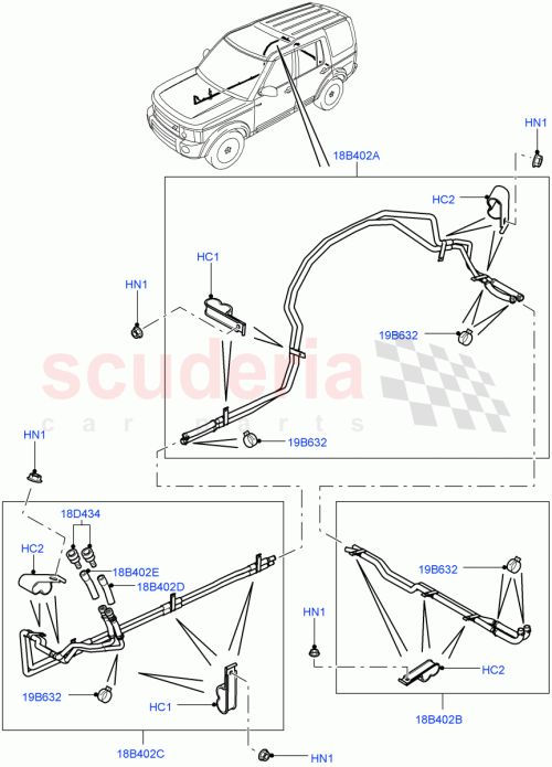 Part Diagram for Land Rover LR070646