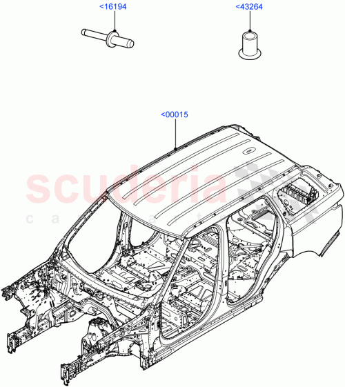 Part Diagram for Land Rover LR036390