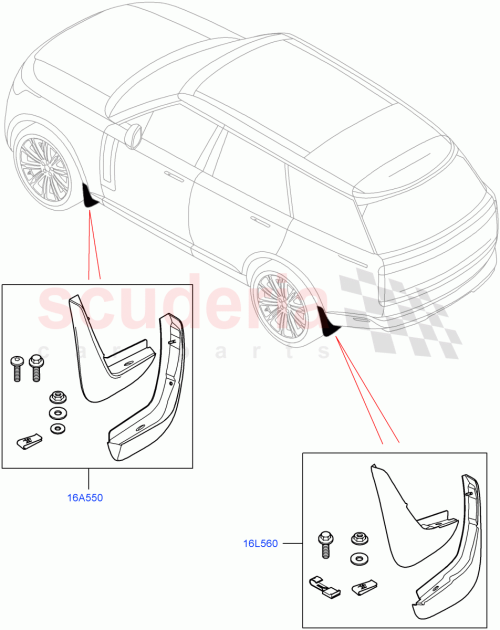 Part Diagram for Land Rover VPLKP0502