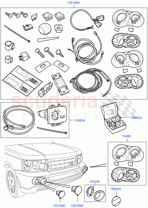 Part Diagram for Land Rover VUB502440