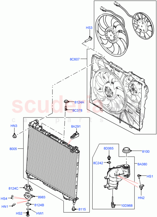 Part Diagram for Land Rover LR176860