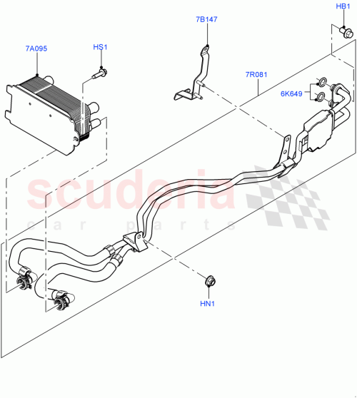 Part Diagram for Land Rover LR110427