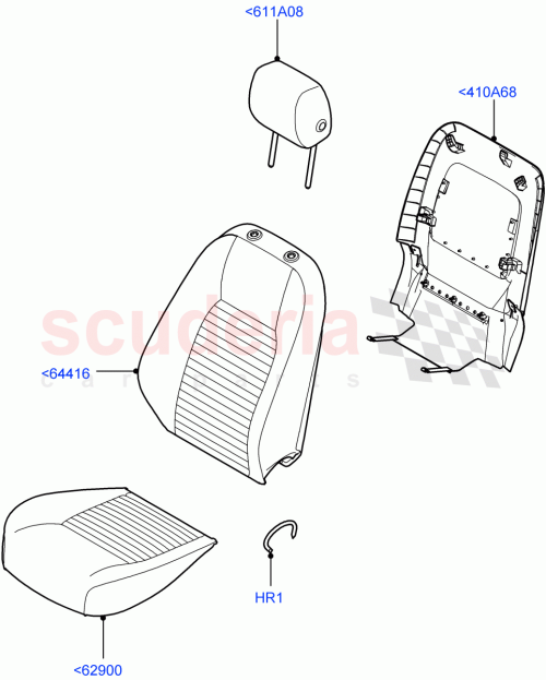 Part Diagram for Land Rover LR086139