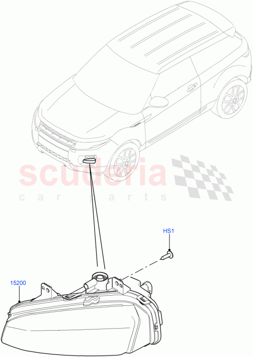 Part Diagram for Land Rover LR068980