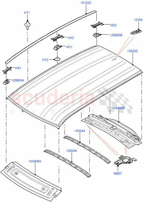 Part Diagram for Land Rover LR062618