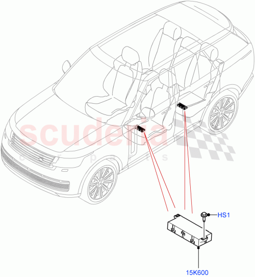 Part Diagram for Land Rover LR152819