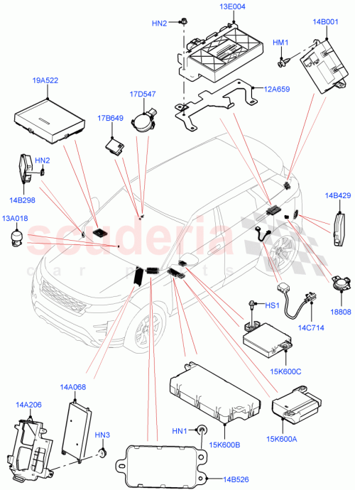 Part Diagram for Land Rover LR139881
