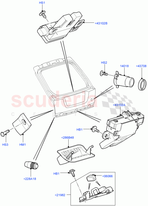 Part Diagram for Land Rover FQW500030PVJ
