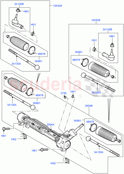 Part Diagram for Land Rover LR025794