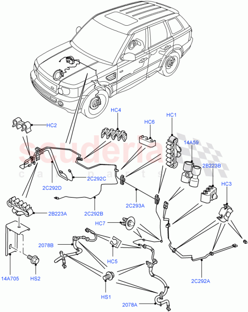 Part Diagram for Land Rover LR021675