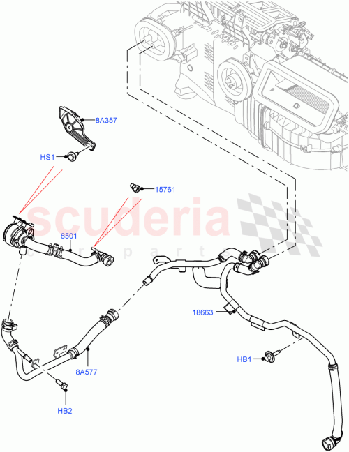 Part Diagram for Land Rover LR142015