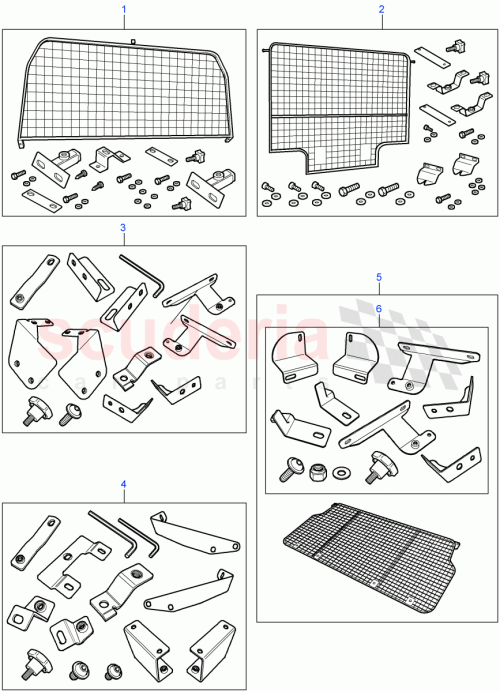 Part Diagram for Land Rover LR006447