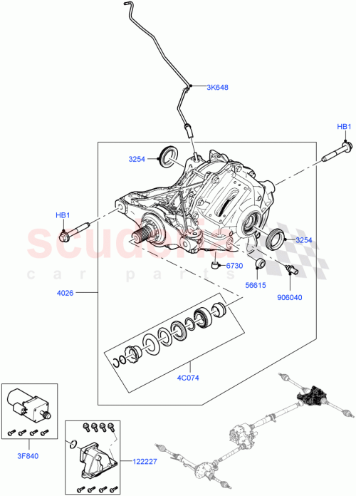Part Diagram for Land Rover LR163271