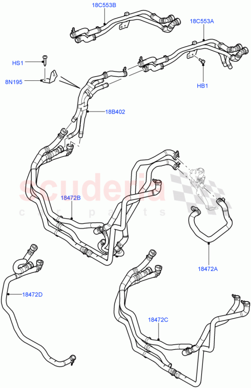 Part Diagram for Land Rover LR018781