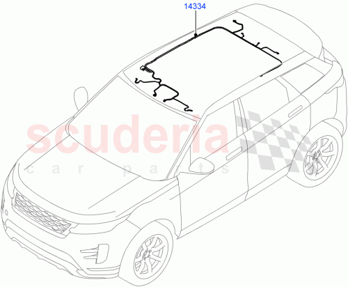 Part Diagram for Land Rover LR143738