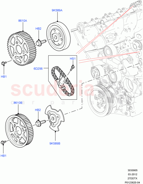 Part Diagram for Land Rover 1324372