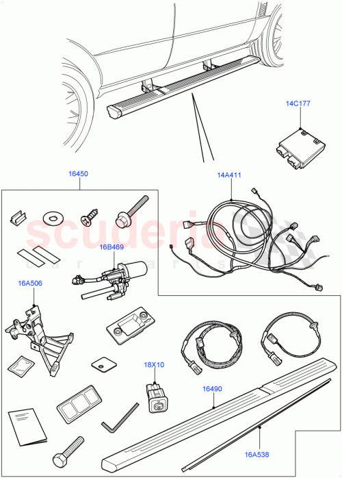 Part Diagram for Land Rover VPLMV0080