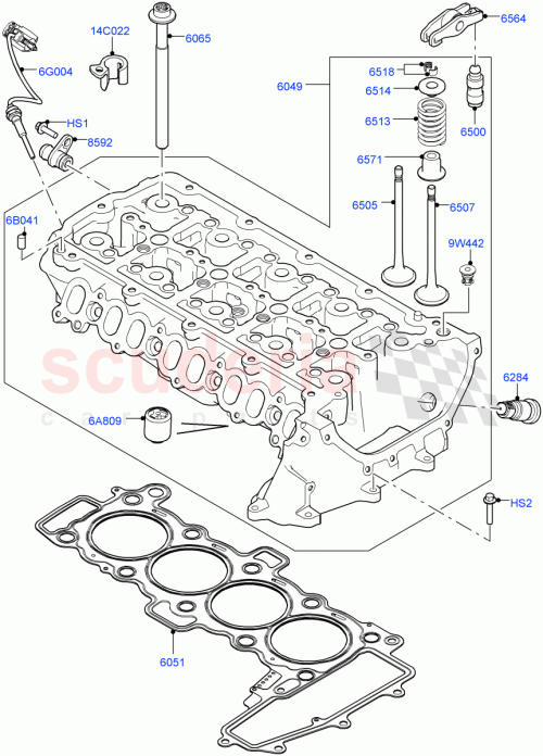 Part Diagram for Land Rover LR073648