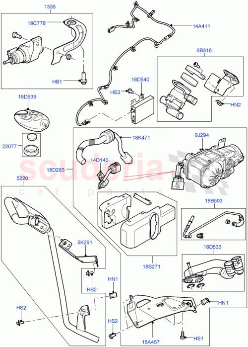 Part Diagram for Land Rover LR070472