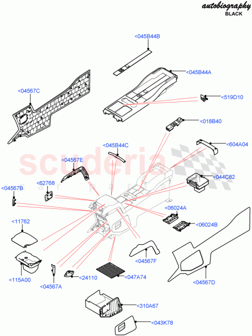 Part Diagram for Land Rover LR108603