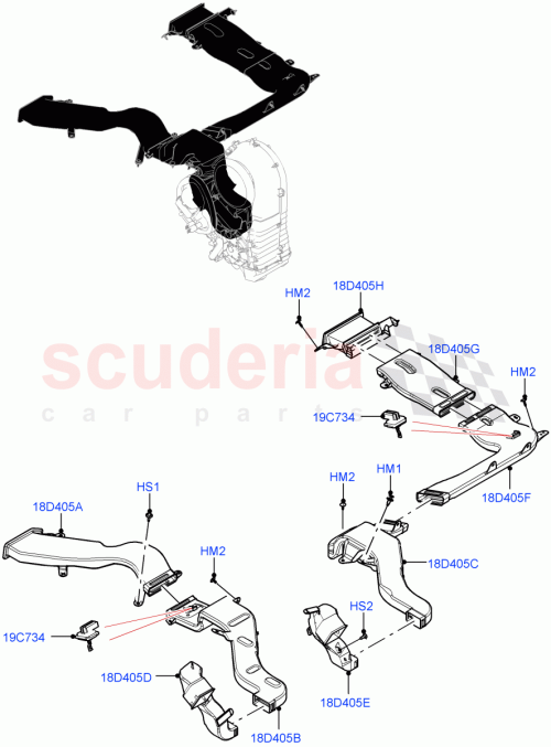 Part Diagram for Land Rover LR153773
