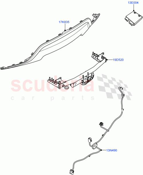 Part Diagram for Land Rover LR114849