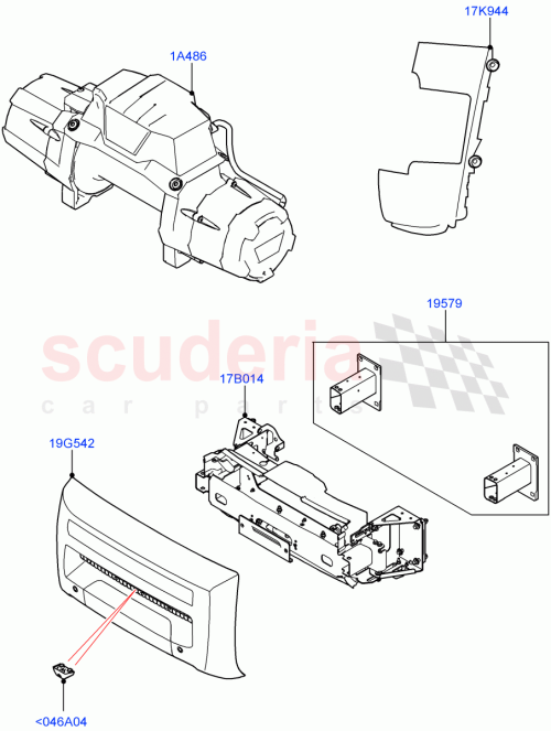 Part Diagram for Land Rover VPLEP0428