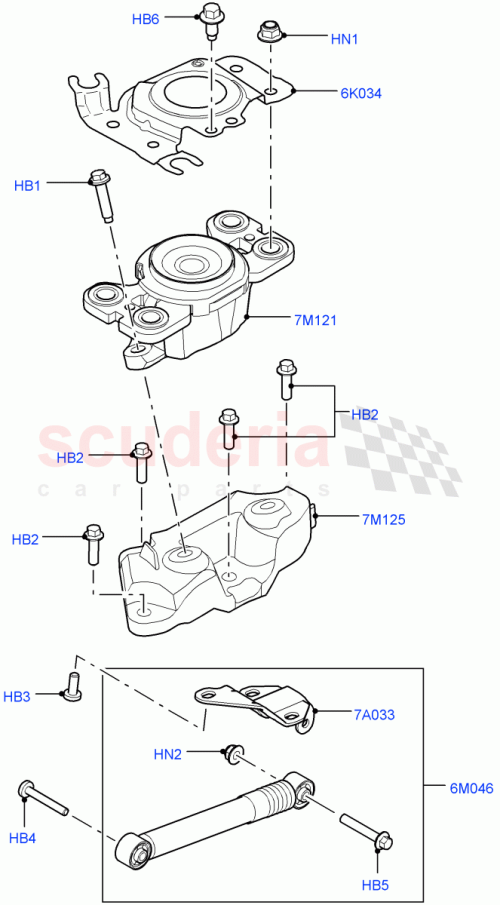 Part Diagram for Land Rover LR057475