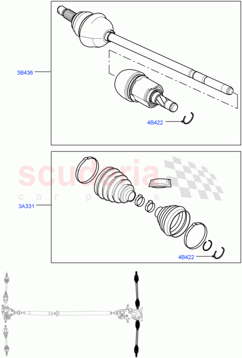 Part Diagram for Land Rover LR058030