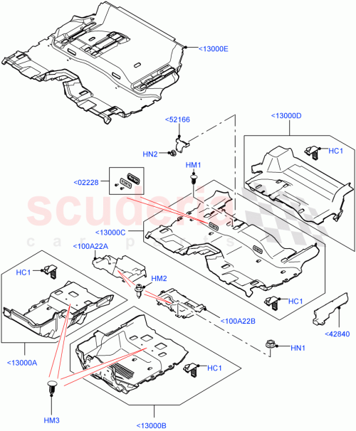 Part Diagram for Land Rover LR081372