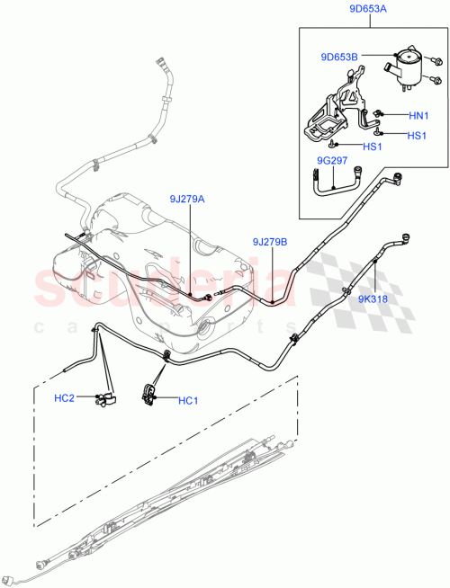 Part Diagram for Land Rover LR027876