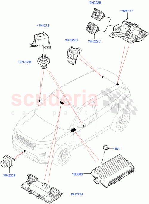 Part Diagram for Land Rover LR129291