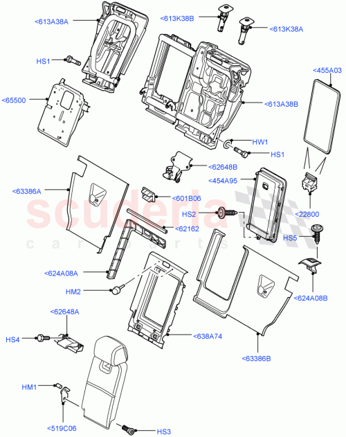 Part Diagram for Land Rover HXP000080PVA
