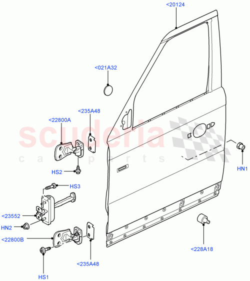 Part Diagram for Land Rover FY106046
