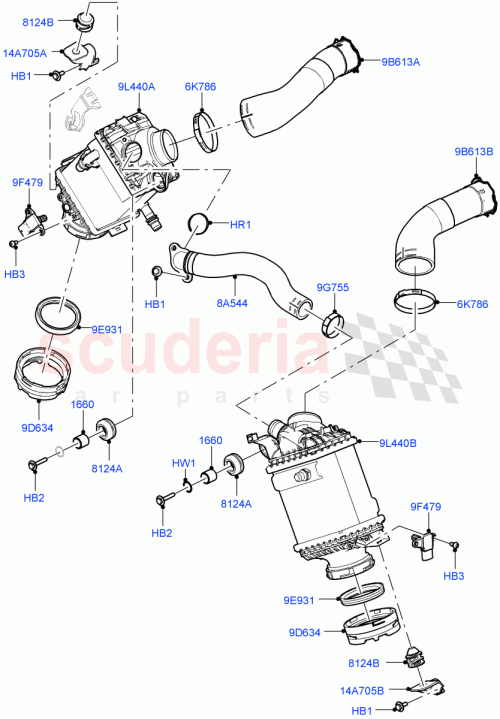 Part Diagram for Land Rover LR159323