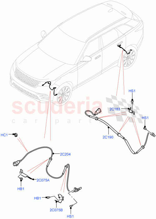 Part Diagram for Land Rover LR090864