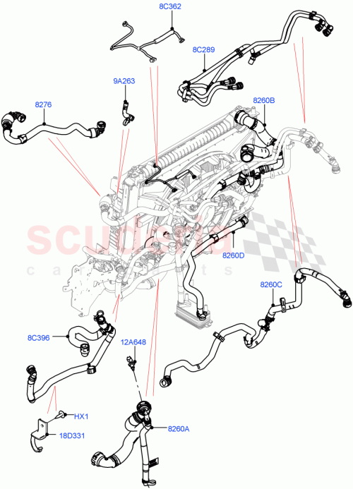 Part Diagram for Land Rover LR113368