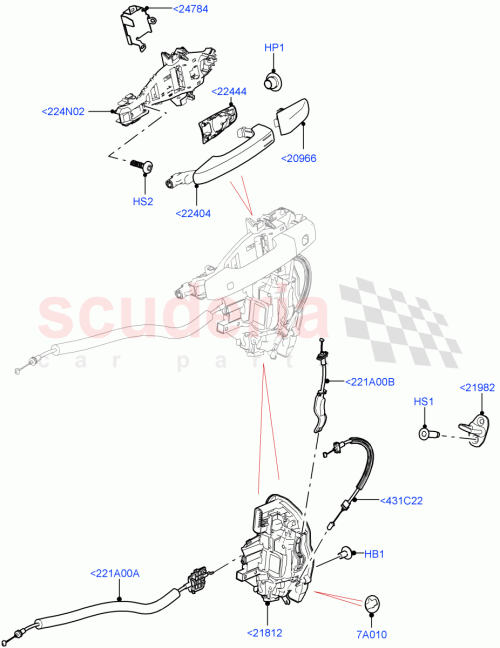 Part Diagram for Land Rover LR163868
