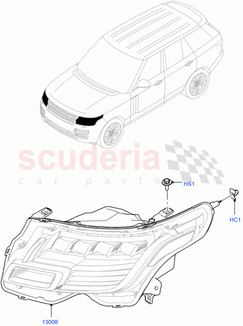 Part Diagram for Land Rover LR133796