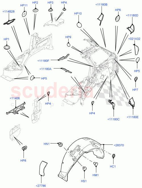 Part Diagram for Land Rover LR044242