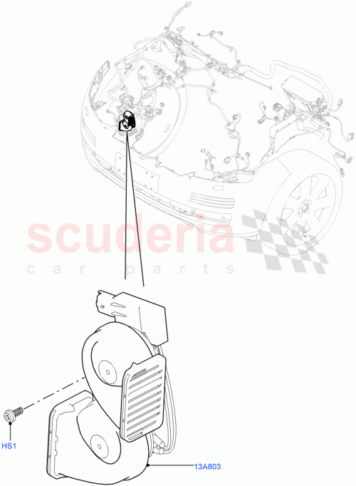 Part Diagram for Land Rover LR082330