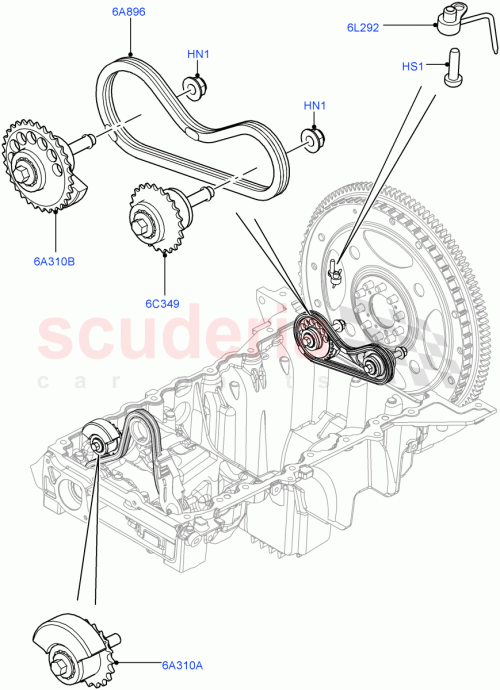 Part Diagram for Land Rover LR054795