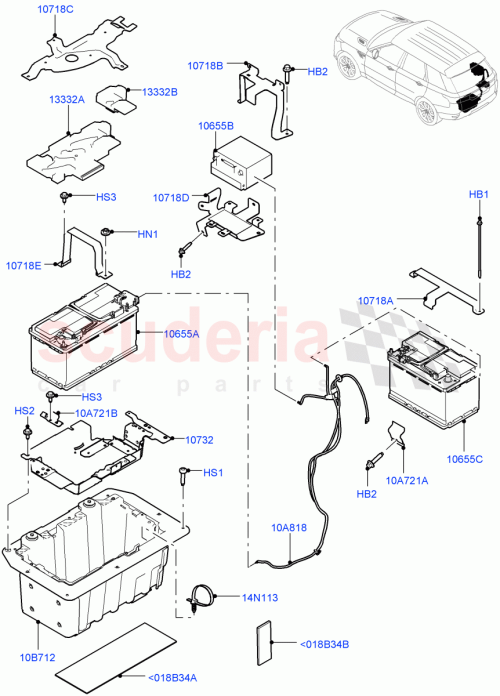 Part Diagram for Land Rover LR099112