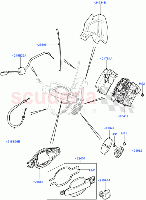 Part Diagram for Land Rover FQD500060