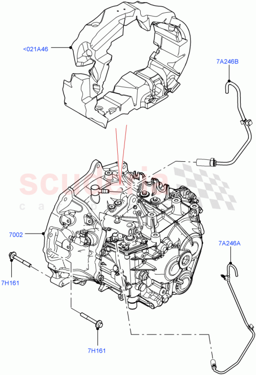 Part Diagram for Land Rover LR139709