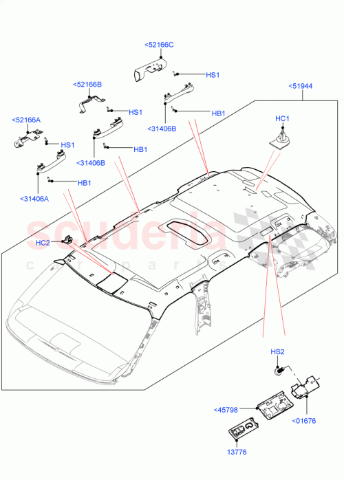 Part Diagram for Land Rover LR081894