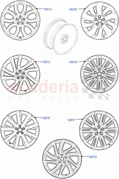 Part Diagram for Land Rover LR082898