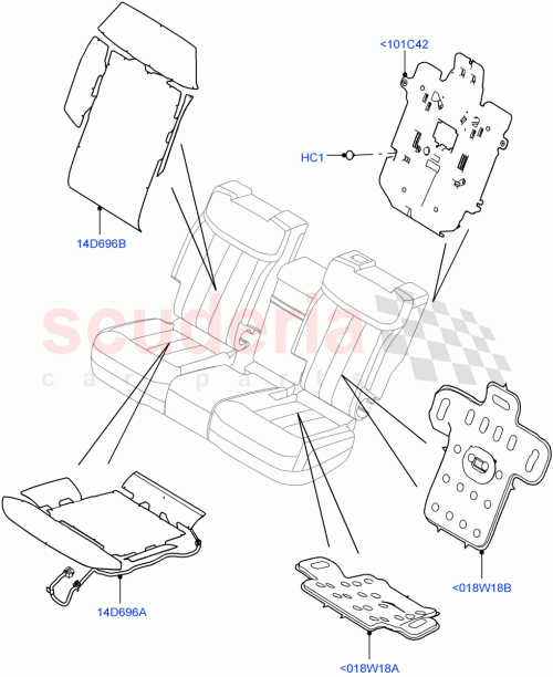 Part Diagram for Land Rover LR152867